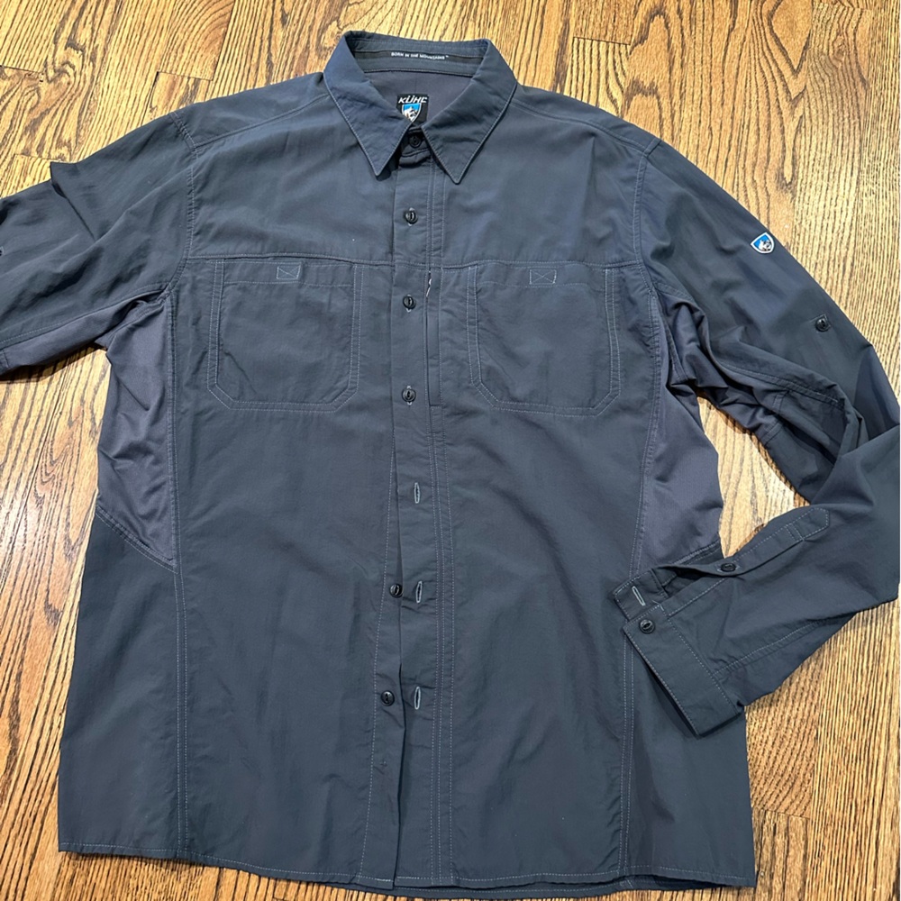 KUHL l/s men’s grey shirt